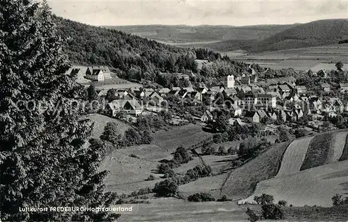 AK / Ansichtskarte Fredeburg_Schmallenberg Panorama Fredeburg_Schmallenberg