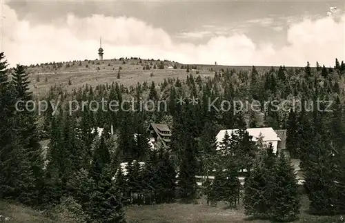 AK / Ansichtskarte Feldberg_Schwarzwald Jugendherberge Hebelhof Seebuck Feldberg Schwarzwald