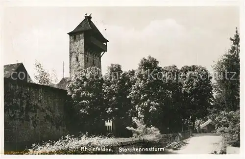 AK / Ansichtskarte Rheinfelden_AG Storchenestturm Rheinfelden AG