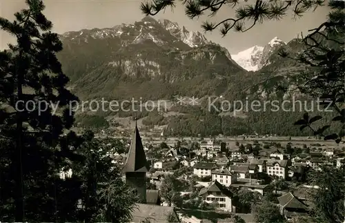 AK / Ansichtskarte Meiringen_BE Engelhoerner Wetterhorn Meiringen BE