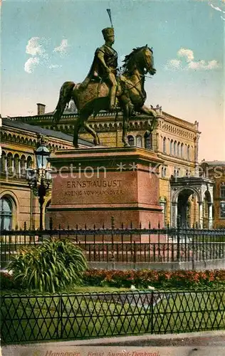 AK / Ansichtskarte Hannover Denkmal Ernst August Hannover