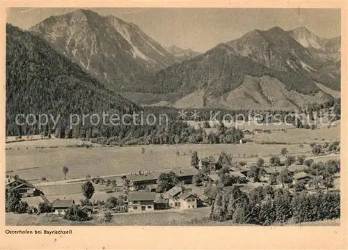 AK / Ansichtskarte Osterhofen_Bayrischzell Panorama Osterhofen_Bayrischzell