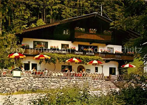 AK / Ansichtskarte Kirchberg_Tirol Weinstube Tante Anna Kirchberg Tirol