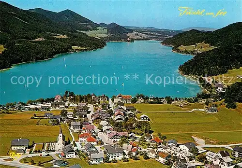 AK / Ansichtskarte Fuschl_See_Salzkammergut Fliegeraufnahme Fuschl_See_Salzkammergut