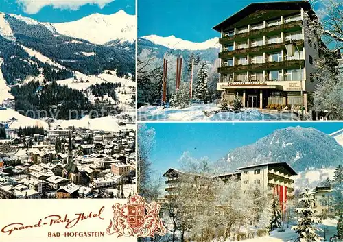 AK / Ansichtskarte Bad_Hofgastein Stadtblick Grand Park Hotel Bad_Hofgastein