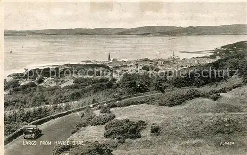 AK / Ansichtskarte Largs View from Haylie Brae Largs