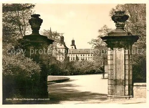 AK / Ansichtskarte Bonn_Rhein Hofgarten Universitaet Bonn_Rhein