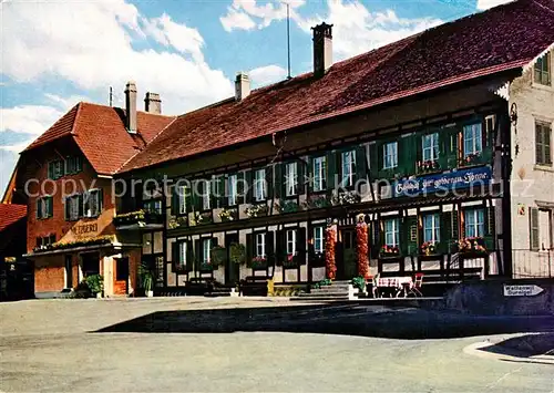 AK / Ansichtskarte Riggisberg Gasthof zur goldenen Sonne Riggisberg