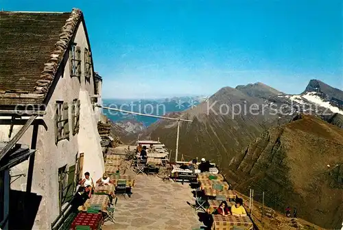 AK / Ansichtskarte Faulhorn Berghotel Fernsicht Alpenpanorama Faulhorn