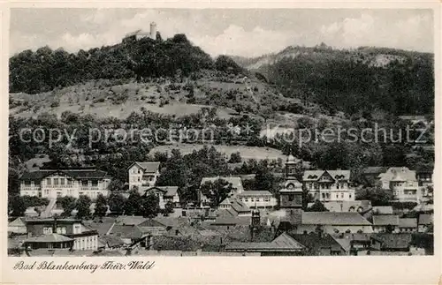 AK / Ansichtskarte Bad_Blankenburg Panorama Bad_Blankenburg