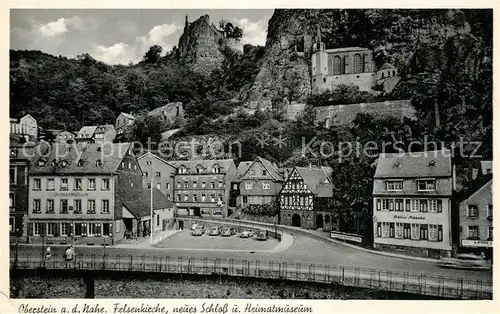 AK / Ansichtskarte Oberstein_Nahe Neues Schloss Heimatmuseum Oberstein_Nahe