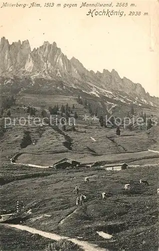 AK / Ansichtskarte Hochkoenig Manndlwand Hochkoenig