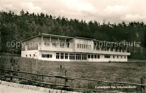 AK / Ansichtskarte Eschenbach_Oberpfalz Schullandheim Eschenbach Oberpfalz