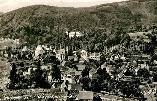 AK / Ansichtskarte Gleisweiler Fliegeraufnahme  Gleisweiler