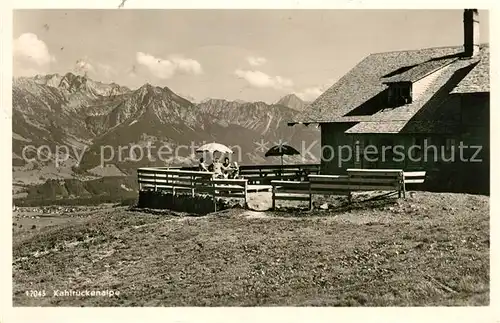 AK / Ansichtskarte Sonthofen_Oberallgaeu Kahlrueckenalpe Sonthofen Oberallgaeu