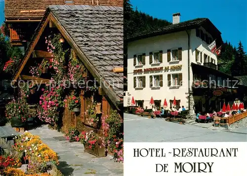 AK / Ansichtskarte Grimentz Hotel Restaurant de Moiry Grimentz