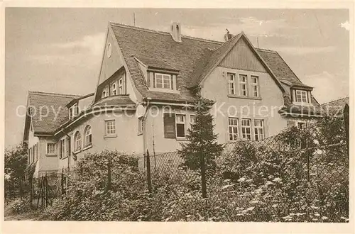 AK / Ansichtskarte Heldrungen Haus auf der Berge Heldrungen