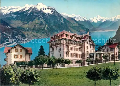 AK / Ansichtskarte Seelisberg_UR Hotel Bellevue  Seelisberg UR