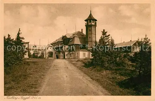 AK / Ansichtskarte Keilberg_Erzgebirge Keilberg Hotel Keilberg Erzgebirge