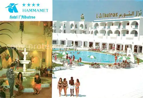 AK / Ansichtskarte Hammamet Hotel Albatros Swimming Pool Hammamet