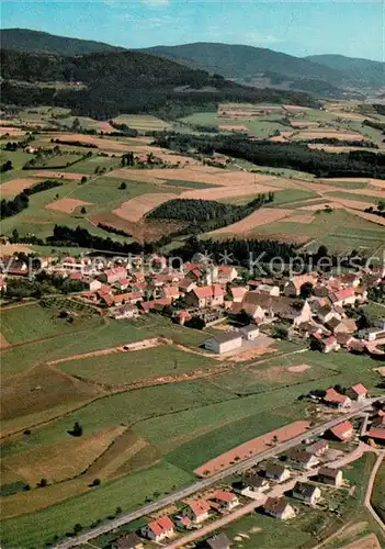 AK / Ansichtskarte Schwarzach_Niederbayern Fliegeraufnahme Schwarzach Niederbayern