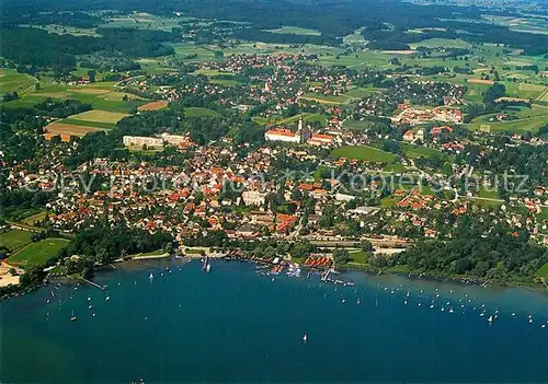 AK / Ansichtskarte Diessen_Ammersee Fliegeraufnahme Diessen Ammersee