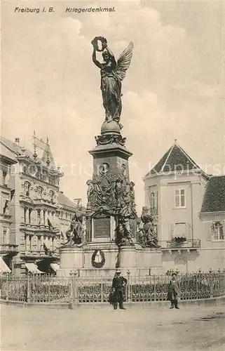 AK / Ansichtskarte Freiburg_Breisgau Kriegerdenkmal  Freiburg Breisgau