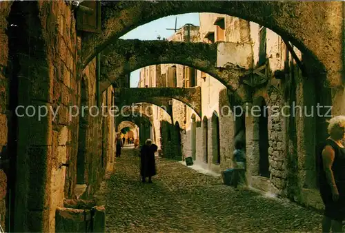 AK / Ansichtskarte Rhodos_Rhodes_aegaeis Altstadt Rhodos_Rhodes_aegaeis