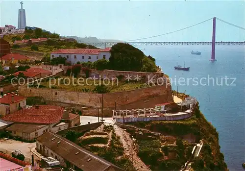 AK / Ansichtskarte Almada Palaecio da Crca Miradouro Luis de Queiroz Almada