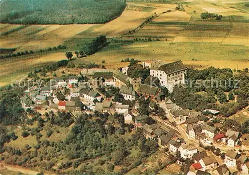 AK / Ansichtskarte Hohensolms Fliegeraufnahme Evangelische Jugendburg Hohensolms Hohensolms