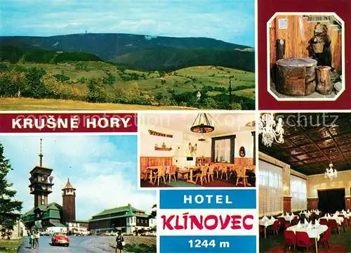 AK / Ansichtskarte Krusne_Hory Hotel Klinovec Krusne Hory