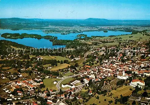 AK / Ansichtskarte Murnau_Staffelsee Fliegeraufnahme Murnau_Staffelsee