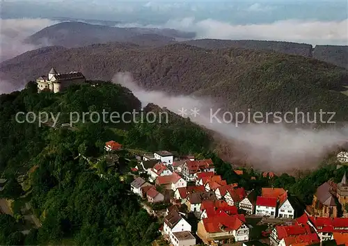 AK / Ansichtskarte Waldeck_Edersee Fliegeraufnahme Waldeck Edersee