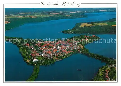 AK / Ansichtskarte Ratzeburg Fliegeraufnahme Ratzeburg