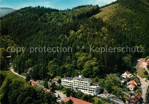 AK / Ansichtskarte Bad_Lauterberg Fliegeraufnahme Kneippsanatorium  Bad_Lauterberg