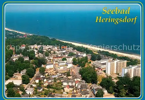 AK / Ansichtskarte Heringsdorf_Ostseebad_Usedom Fliegeraufnahme Heringsdorf_Ostseebad