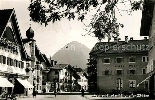 AK / Ansichtskarte Reutte_Tirol Thaneller Reutte Tirol