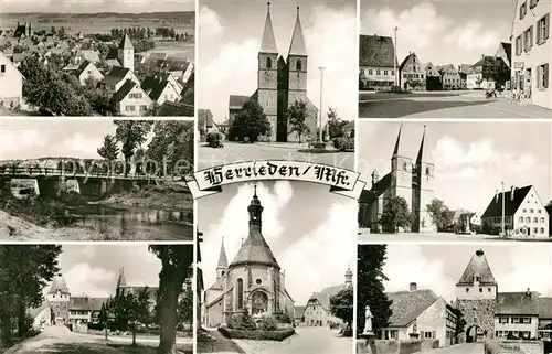 AK / Ansichtskarte Herrieden Stadtansichten  Herrieden