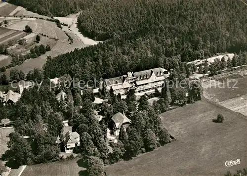 AK / Ansichtskarte Schoemberg_Freudenstadt Waldsanatorium Schoemberg Fliegeraufnahme Schoemberg_Freudenstadt