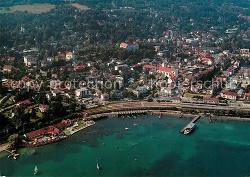 AK / Ansichtskarte Starnberg_See Fliegeraufnahme Starnberg See