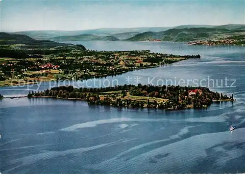 AK / Ansichtskarte Insel_Mainau Fliegeraufnahme Insel Mainau