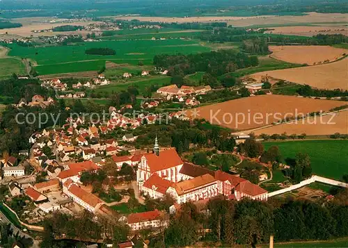 AK / Ansichtskarte Panschwitz Kuckau Zisterzienserinnen Abtei Klosterstift St. Marienstern Fliegeraufnahme Panschwitz Kuckau