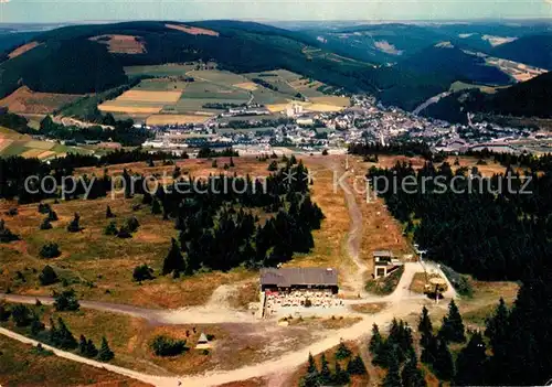 AK / Ansichtskarte Willingen_Sauerland Kneipp Heilbad Kurort Wintersportplatz Naturpark Diemelsee Fliegeraufnahme Willingen_Sauerland