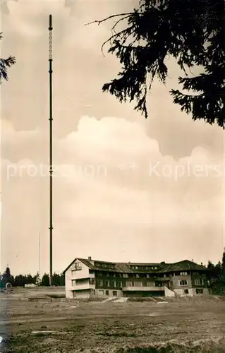 AK / Ansichtskarte Torfhaus_Harz Fernsehsender und Jugendherberge Torfhaus Harz