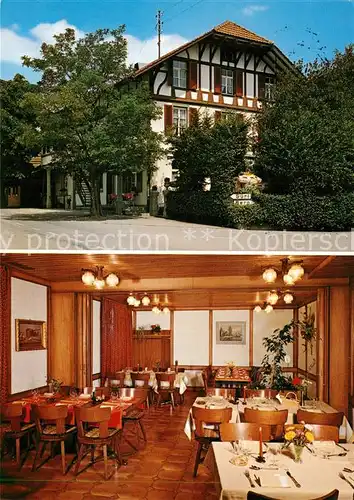 AK / Ansichtskarte Bramberg_Neuenegg Restaurant Zum Denkmal 