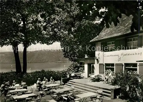 AK / Ansichtskarte Ludwigshafen_Bodensee Hoehengasthof Pension Haldenhof Ludwigshafen Bodensee