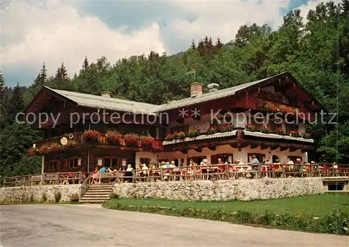 AK / Ansichtskarte Rottach Egern Gasthaus Cafe Moni Alm Terrasse Rottach Egern