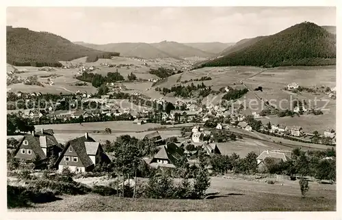 AK / Ansichtskarte Baiersbronn_Schwarzwald Panorama Baiersbronn Schwarzwald