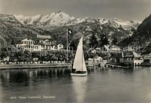 AK / Ansichtskarte Stansstad Hotel Freienhof Stansstad