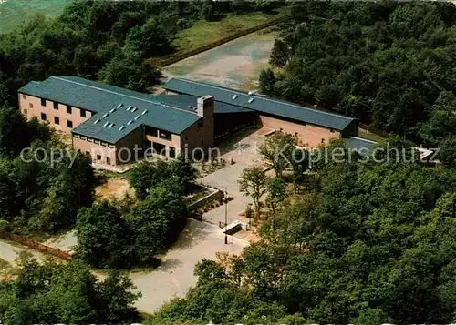 AK / Ansichtskarte Brueggen_Niederrhein Fliegeraufnahme Jugendherberge Brueggen Niederrhein